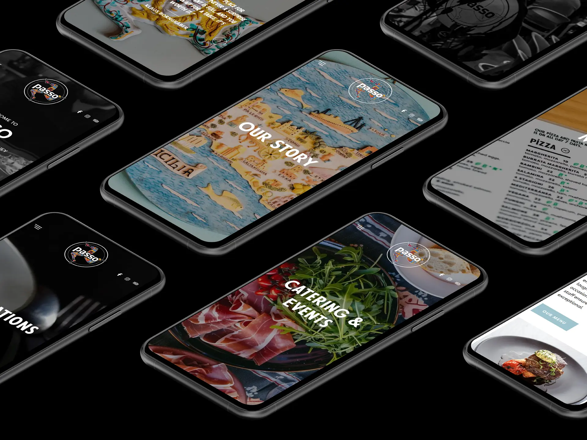 Mobile-friendly website project example